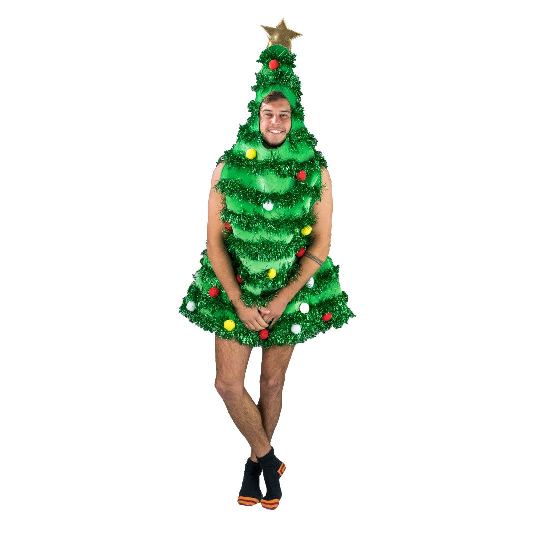 Funidelia | Weihnachtsbaum Kostüm für Damen Weihnachten, Baum - Kostüme für  Erwachsene & Verkleidung für Partys, Karneval & Halloween - Einheitsgröße